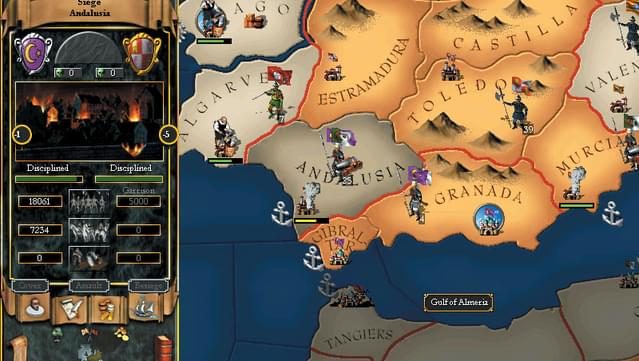 Europa Universalis II Gameplay Screenshot
