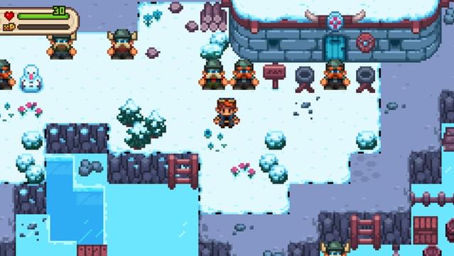 Evoland , A Slight Case of Spacetime Continuum Disorder Gameplay Screenshot