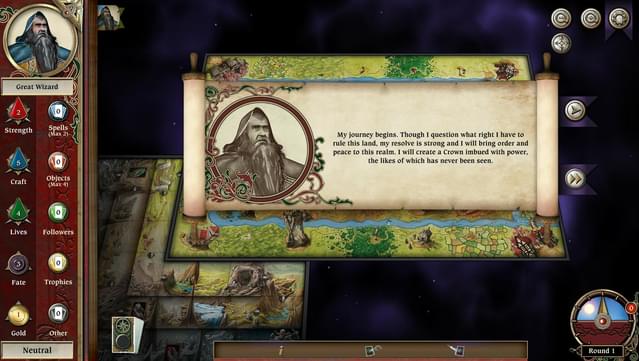 Talisman: Origins Gameplay Screenshot