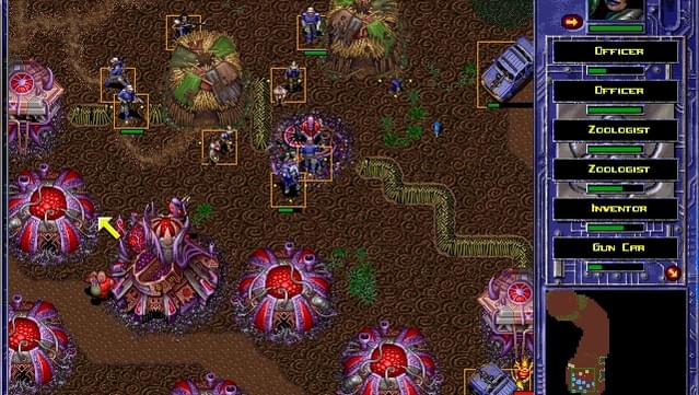 War Wind II: Human Onslaught Gameplay Screenshot