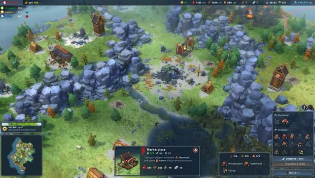 Northgard Gameplay Screenshot