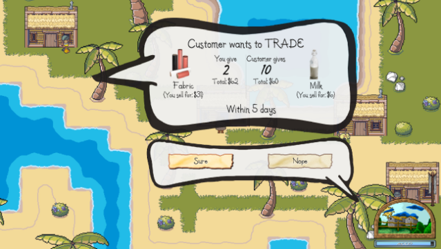 Capital Island Gameplay Screenshot