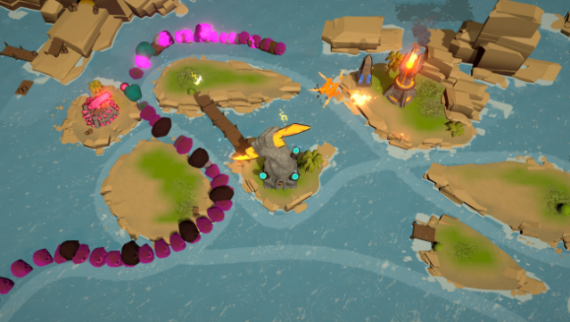 Cliff & Field Tower Defense Gameplay Screenshot