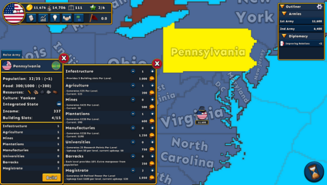 Countryballs Conquest Gameplay Screenshot