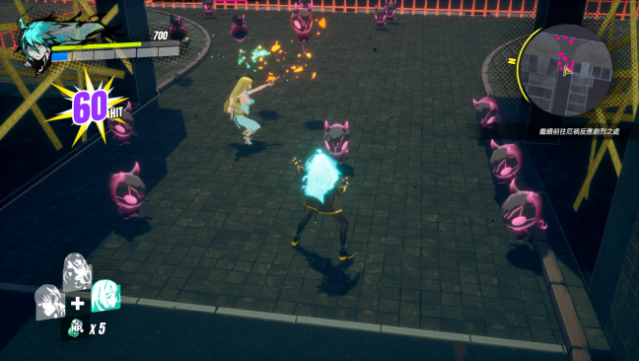 Dusk Diver Gameplay Screenshot