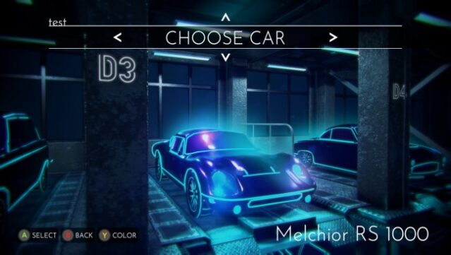 Electro Ride: The Neon Racing Gameplay Screenshot