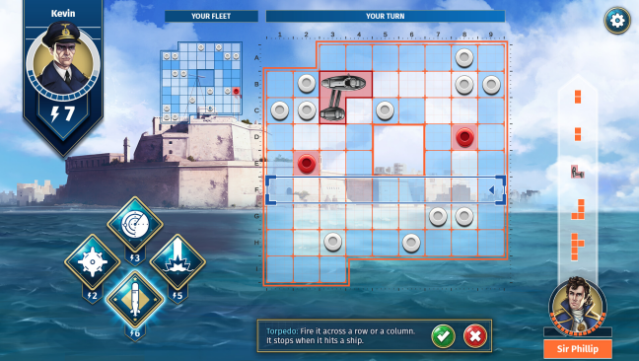 Hasbro’s BATTLESHIP Gameplay Screenshot