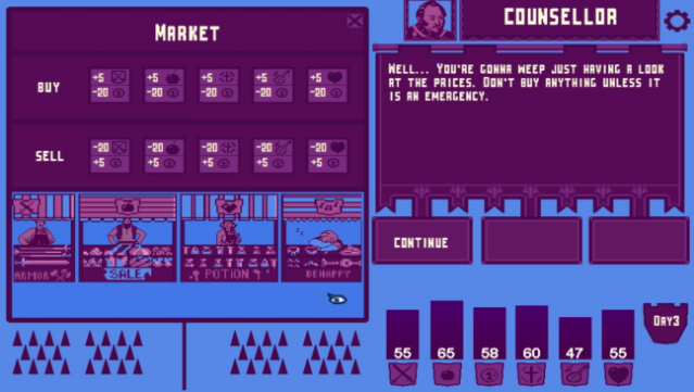 KingSim Gameplay Screenshot