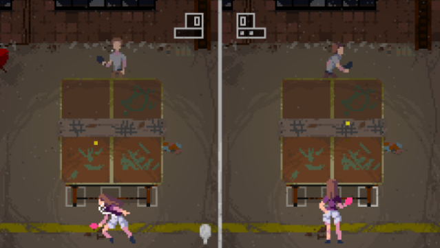 Lofi Ping Pong Gameplay Screenshot