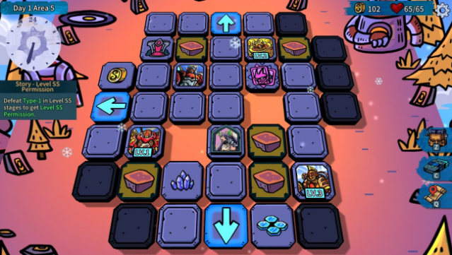 Looper Tactics PC Screenshot