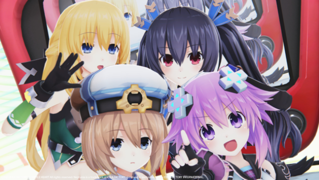 Neptunia Virtual Stars PC Screenshot