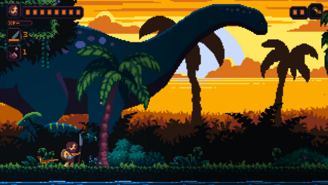 Primal Planet Gameplay Screenshot