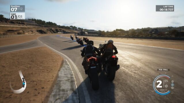 RIDE Gameplay Screenshot