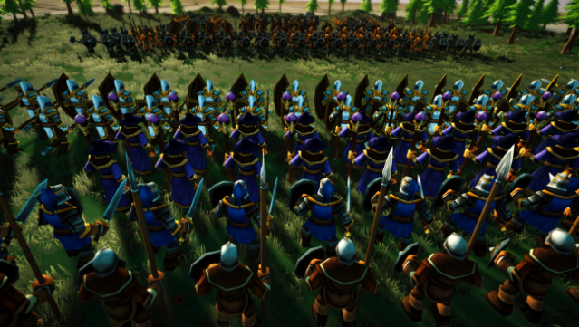 Warlords Battle Simulator Gameplay Screenshot